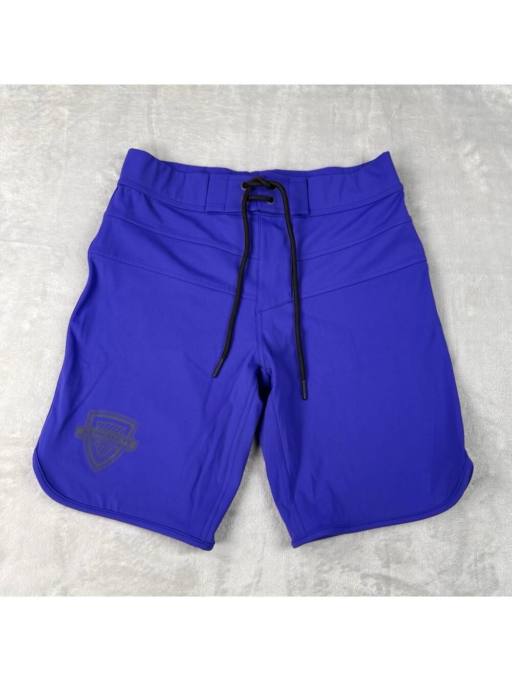 Alphalete Shorts Mens 29 Competition Purple Beach Surfing Board Unlined Swim Gym